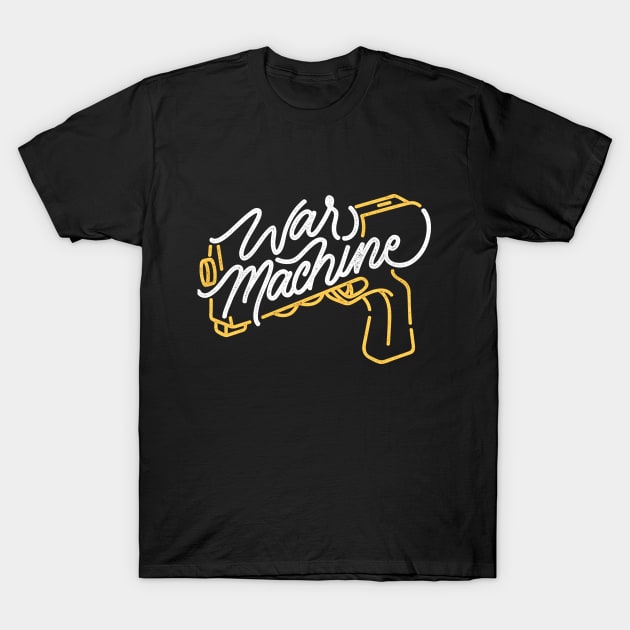 War Machine T-Shirt by typehandsupply